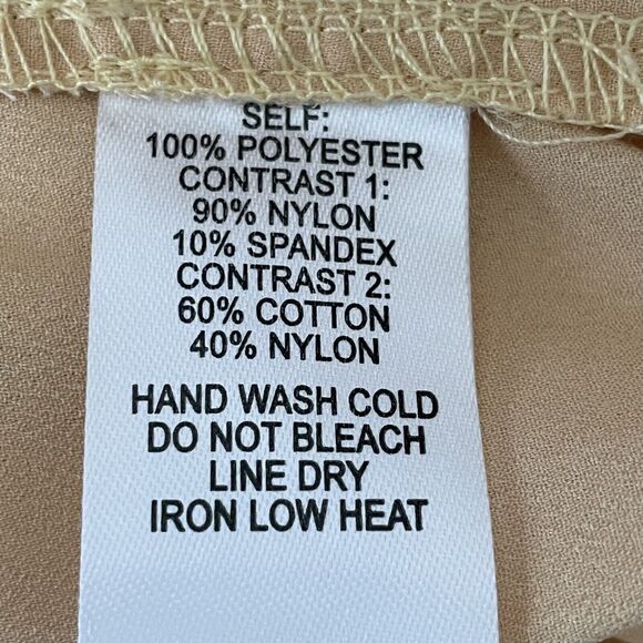 Lulu's Yellow Half Wrap Bodysuit Lace Bell Sleeve Size S - Picture 8 of 9